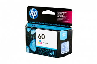 HP #60 Deskjet D2560 Tri-Colour Ink  (Genuine)