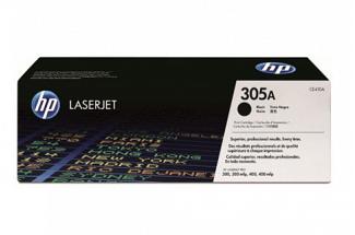 HP #305A LaserJet Pro 400 color M451dn Black Toner Cartridge (Genuine)
