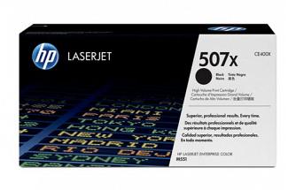 HP #507X LaserJet Enterprise 500 color M551n Black Toner  (Genuine)