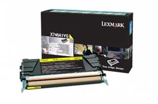 Lexmark X746 Yellow Prebate Toner Cartridge (Genuine)